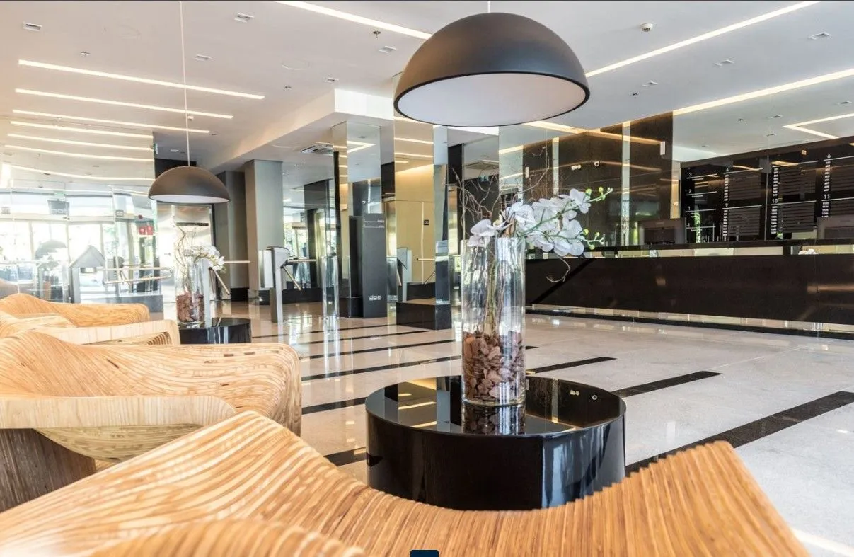 Imagem Sala comercial 36m² com vaga rotativa no Doc Santana