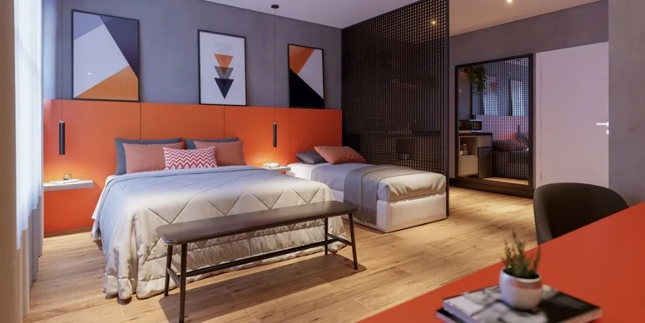 Imagem ATMO - BILD: 2 Apartamentos de 67m² com 2 Dormitórios, 1 Suíte e Varanda Gourmet