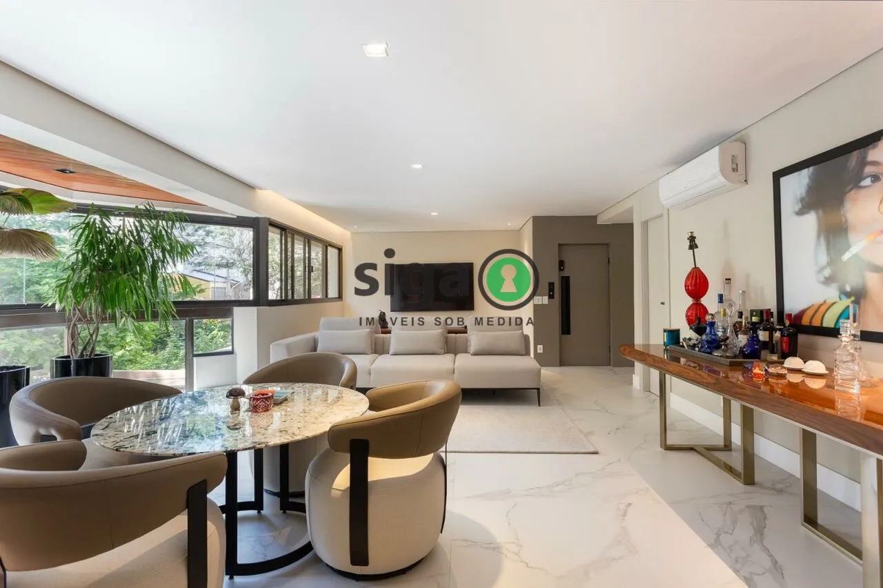 Imagem Apartamento com 2 suíte(s),e 2 vaga(s) de garagem, para venda - Vila Nova Conceição - MOBILIADO.