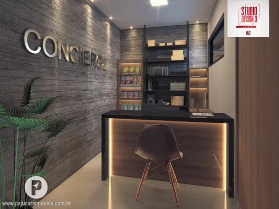 Imagem 02 quartos [60m²] ÷ em 100 meses, 250m da Praia de Pajuçara