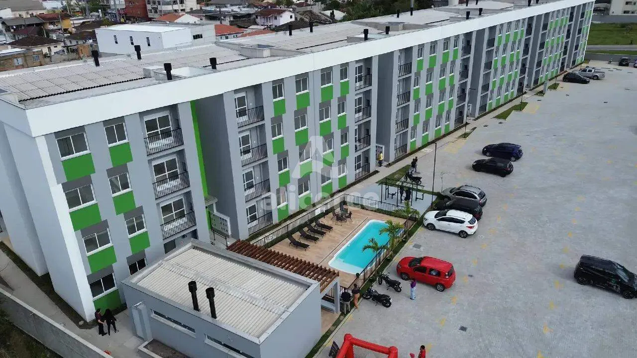 Imagem Apartamento à venda - 1 dormitório I 1º andar I Piscina I Pronto para Morar - em Palhoça - SC