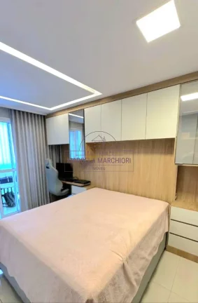 Imagem Ap 3 quartos, suite, sol da manhã, montado e decorado, lazer completo, 2vgs