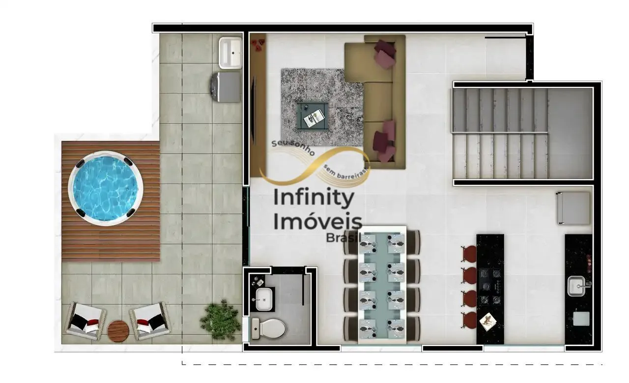 Imagem PLACE CAIÇARA - Apartamento à venda no bairro Alto Caiçaras - Belo Horizonte/MG