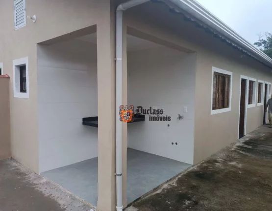 Imagem Casa com 2 dormitórios à venda, 55 m² por R$ 270.000,00 - Umuarama Parque Itanhaém - Itanhaém/SP