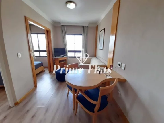 Imagem Flat disponível para venda no Mercure São Paulo Pinheiros Hotel, com 28m², 1 dormitório e 1 vaga