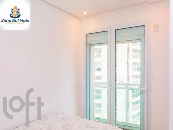 Imagem Apartamento à Venda No Brooklin Com 2 Dormitórios e 2 Vagas - Mobiliado