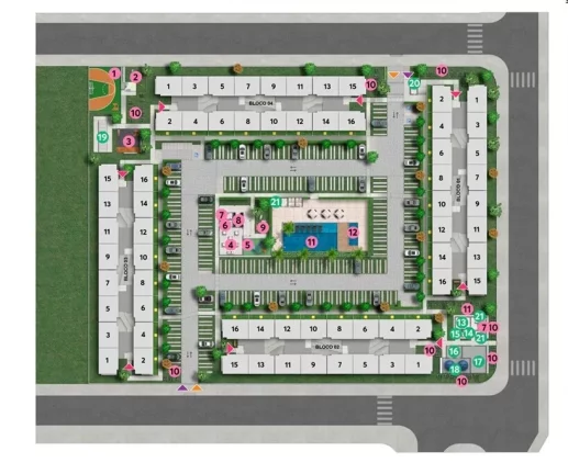 Imagem Bálsamo - Fase 2 - Apartamento à venda no bairro Campo Grande - Rio de Janeiro/RJ
