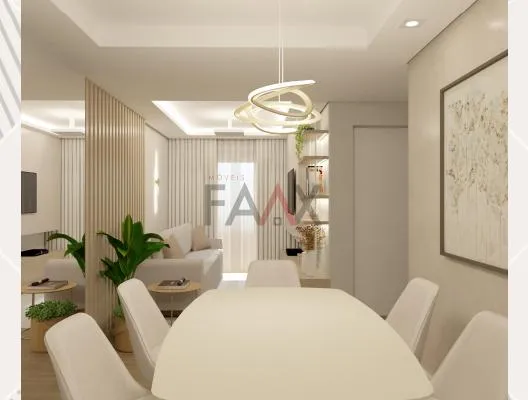 Imagem Apartamento com 2 dormitórios à venda, com sacada, TRIANON, GUARAPUAVA - PR