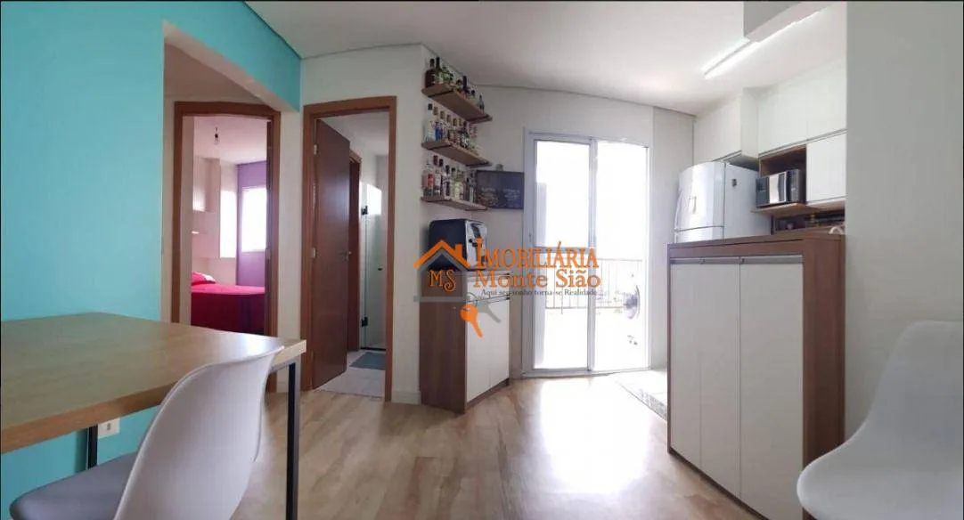 Foto do imóvel Apartamento com 2 dormitórios à venda, 46 m² por R$ 380.000,00 - Vila Galvão - Guarulhos/SP
