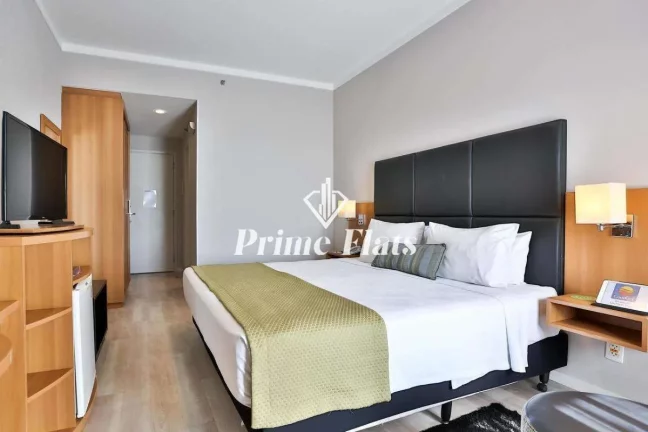 Imagem Flat disponível para venda no Comfort Ibirapuera, com 26m², 1 dormitório e 1 vaga de garagem
