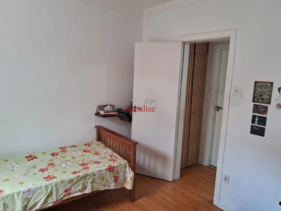 Imagem Apartamento térreo de fundos de 1 dormitório para reforma em Santos no Embaré à venda por R$ 325.000,00