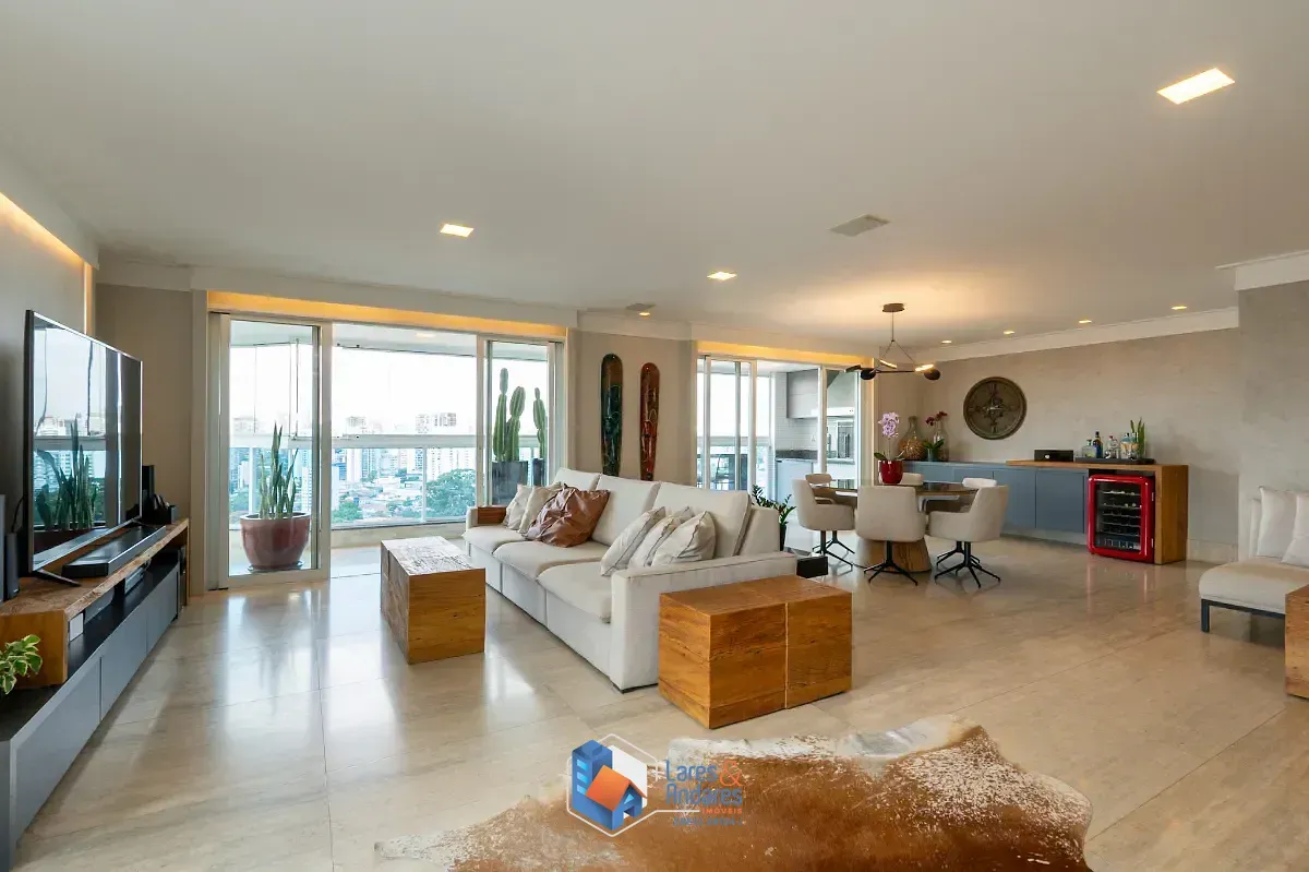 Imagem Apartamento para venda em Indianópolis com 3 quartos, sendo 3 suítes, 195m²