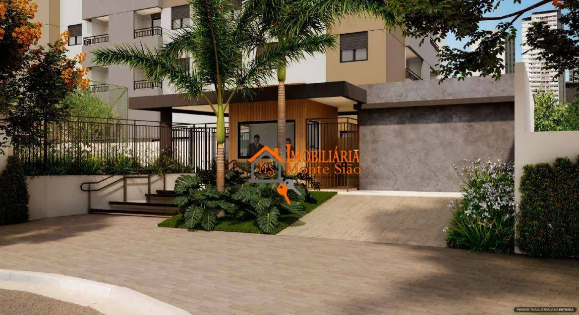 Imagem Apartamento Garden com 2 dormitórios à venda, 64 m² por R$ 509.496,08 - Picanco - Guarulhos/SP