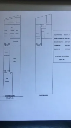 Imagem Sobrado para Venda por R$790.000,00 com 351m², 3 suites, 6 vagas e 7 banheiros - Jardim medina, Poá / SP - Cód. 13513