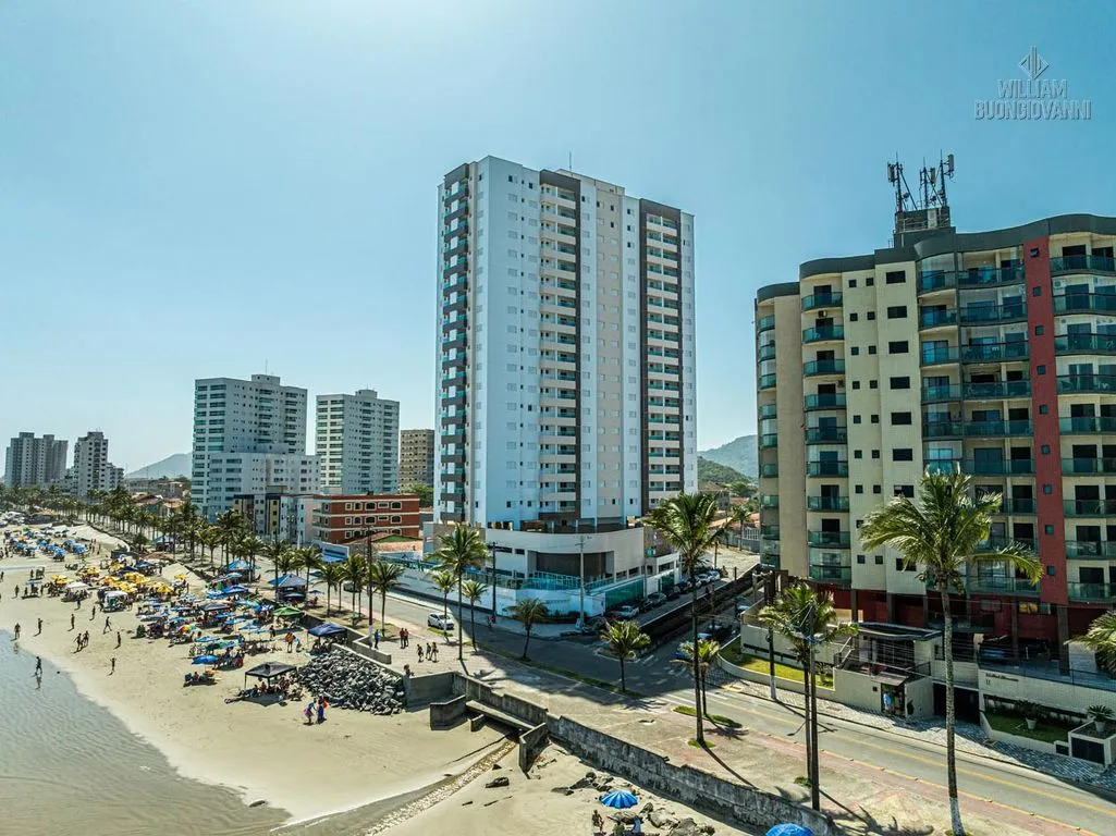 Imagem Apartamento 3 dormitórios sendo 1 suíte frente mar - Mongaguá