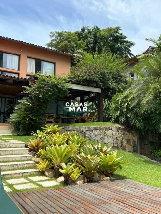 Imagem Casa Frente Mar Tanguá Angra dos Reis-RJ: 5 suítes + dependência, piscina, churrasqueira, píer e mais!