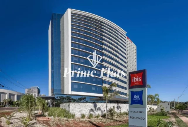 Imagem Flat disponível para venda no Ibis Budget Ribeirão Preto Vila do Golf, com 14m², 1 dormitório e 2 vagas de garagem