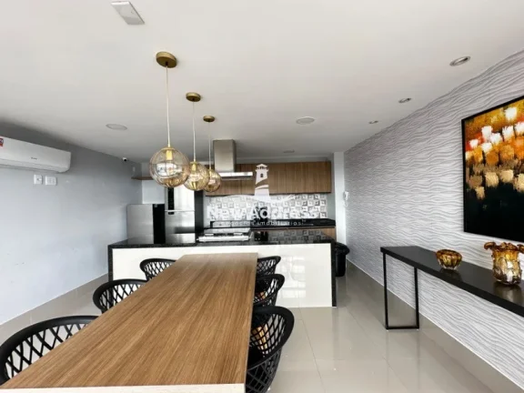 Imagem Porteira fechada! Apartamento Garden com piscina à venda na Praia de Itaparica - Vila Velha