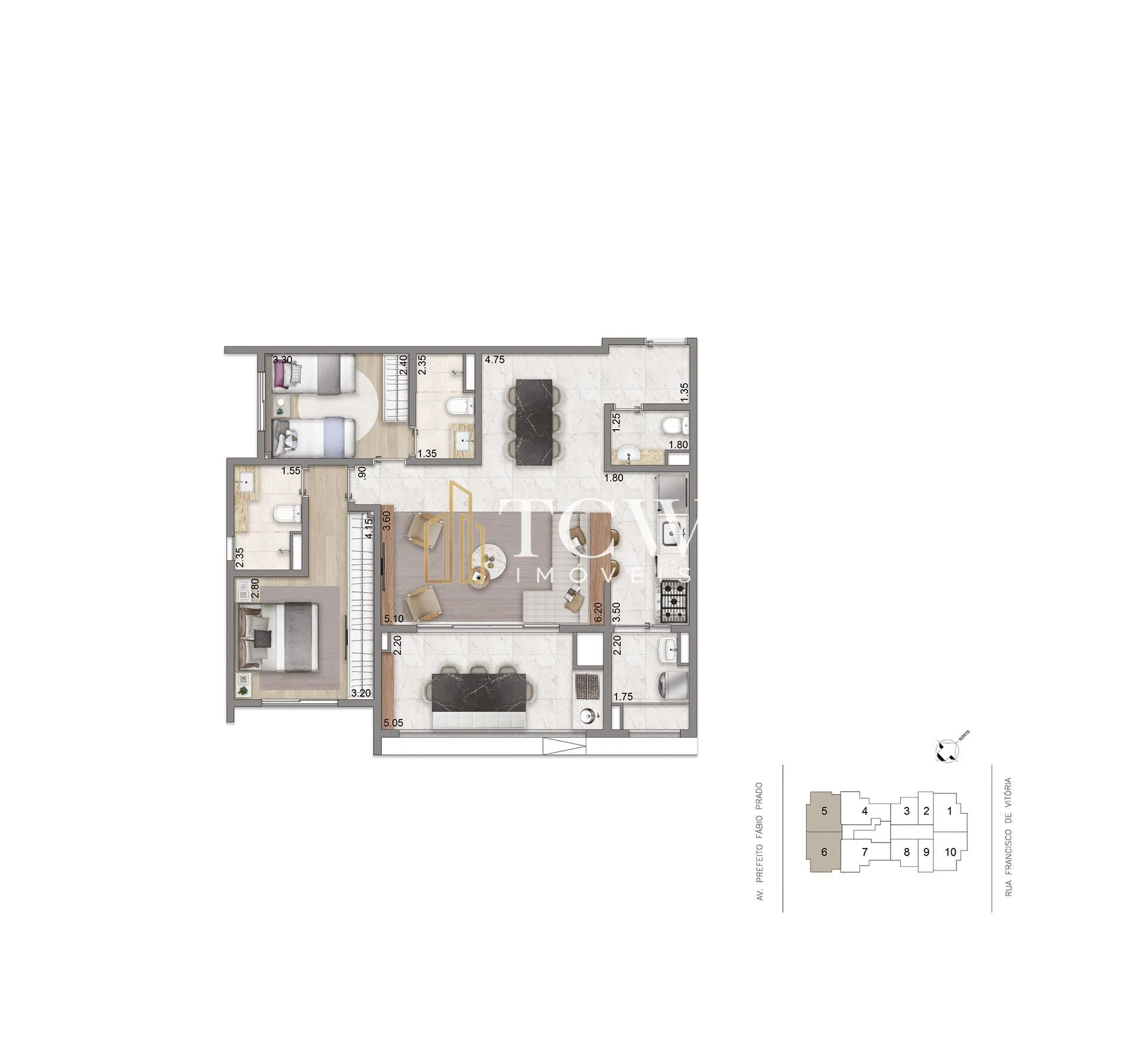 Imagem Apartamento à venda no bairro Chacara Klabin - São Paulo/SP, Zona Sul