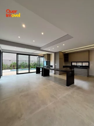 Imagem Casa em Condomínio de Luxo em Ribeirão Preto-SP: 4 quartos, 4 suítes, 2 salas, 5 banheiros, 4 vagas de garagem, 250m² de área.