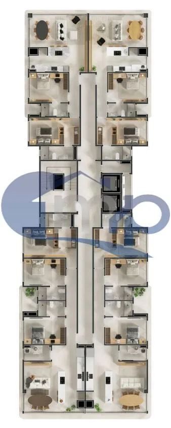 Imagem Apartamento a venda com 3 dormitorios na Praia Grande de Torres/RS