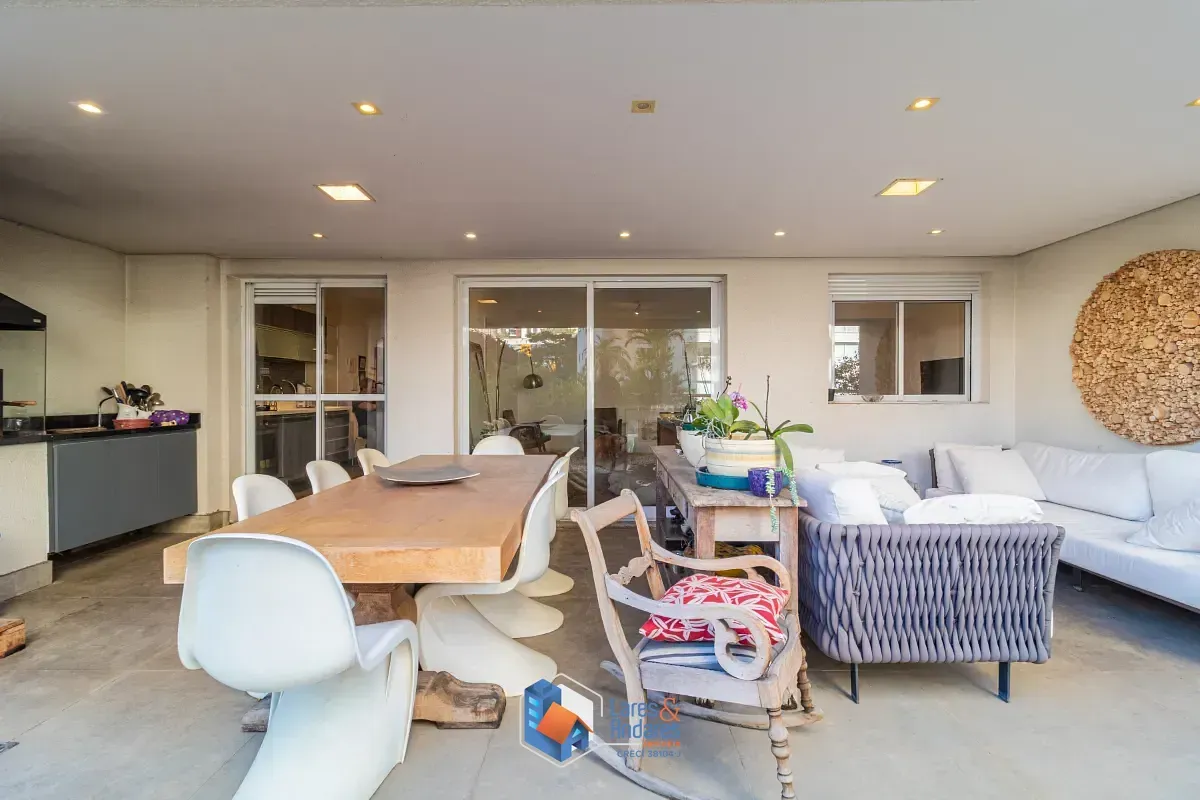 Imagem Apartamento garden para venda em Vila Alexandria com 3 quartos, sendo 3 suítes, 220m²