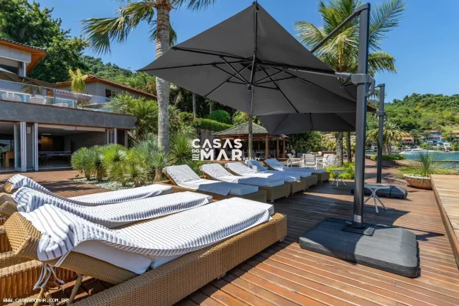Imagem Casa Frente Mar para Temporada em Angra dos Reis / RJ no bairro Enseada