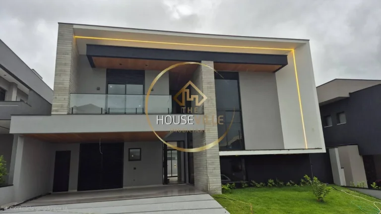 Imagem Casa Sobrado, 4 dormitórios ( 4 Suítes), 486M², Cond. Vivant, Urbanova.