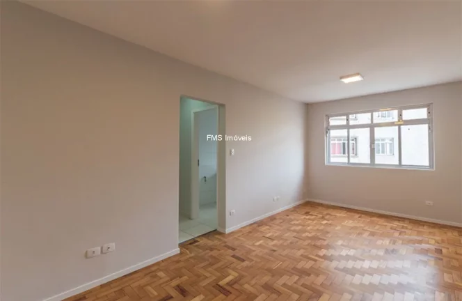 Imagem Apartamento à venda em São Paulo-SP, Vila Buarque: 1 quarto, 1 sala, 1 banheiro, 1 vaga e 32m² de área.