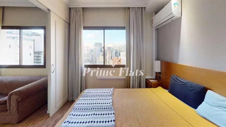 Imagem Flat disponível para venda no The World Executive Flat na Vila Olímpia, com 30m², 1 dormitório e 1 vaga de garagem