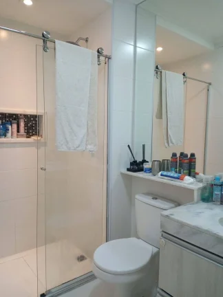 Imagem Apartamento no Trilogy 94m² 2 Dormitorios Sala Estendida Porteira Fechada