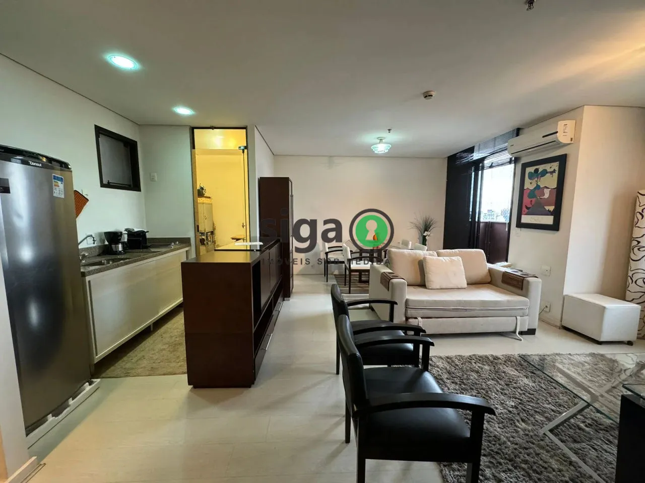Imagem Apartamento para alugar no Itaim Bibi 74 m² com 1 dormitório 2 vagas