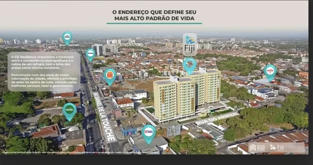 Foto do imóvel Apartamento com 3 Quartos à Venda, 81 m² em Olho D'Água - São Luís