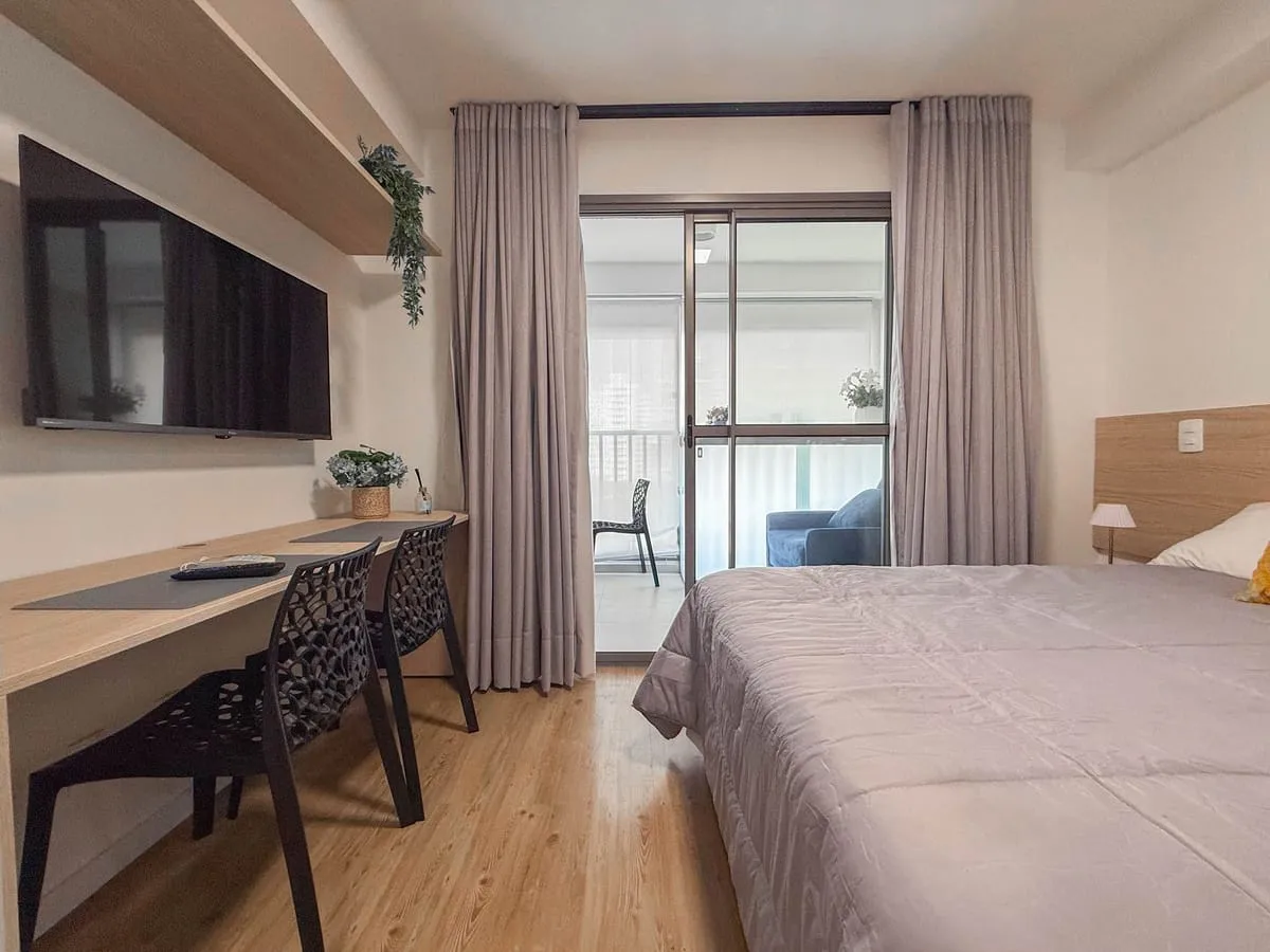 Imagem Apartamento com 1 Quarto para alugar, 26m² - Moema