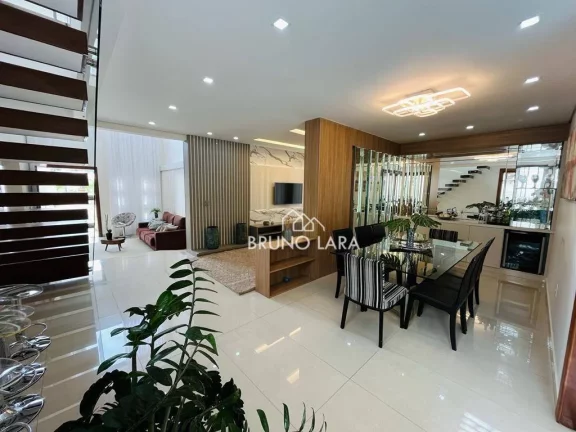 Imagem Casa com 4 dormitórios à venda, 500 m² por R$ 1.950.000,00 - Condomínio Serra Verde - Igarapé/MG