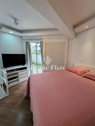Imagem Flat disponível para venda no Condomínio Palazzo Gritti, com 46m², 1 dormitório e 1 vaga de garagem