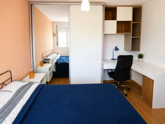 Imagem Apartamento mobiliado à venda no Taquaral, em Campinas, com excelente localização e ambientes pla...