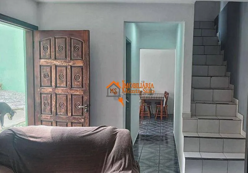 Imagem Casa com 3 dormitórios à venda por R$ 265.000 - Recreio São Jorge - Guarulhos/SP