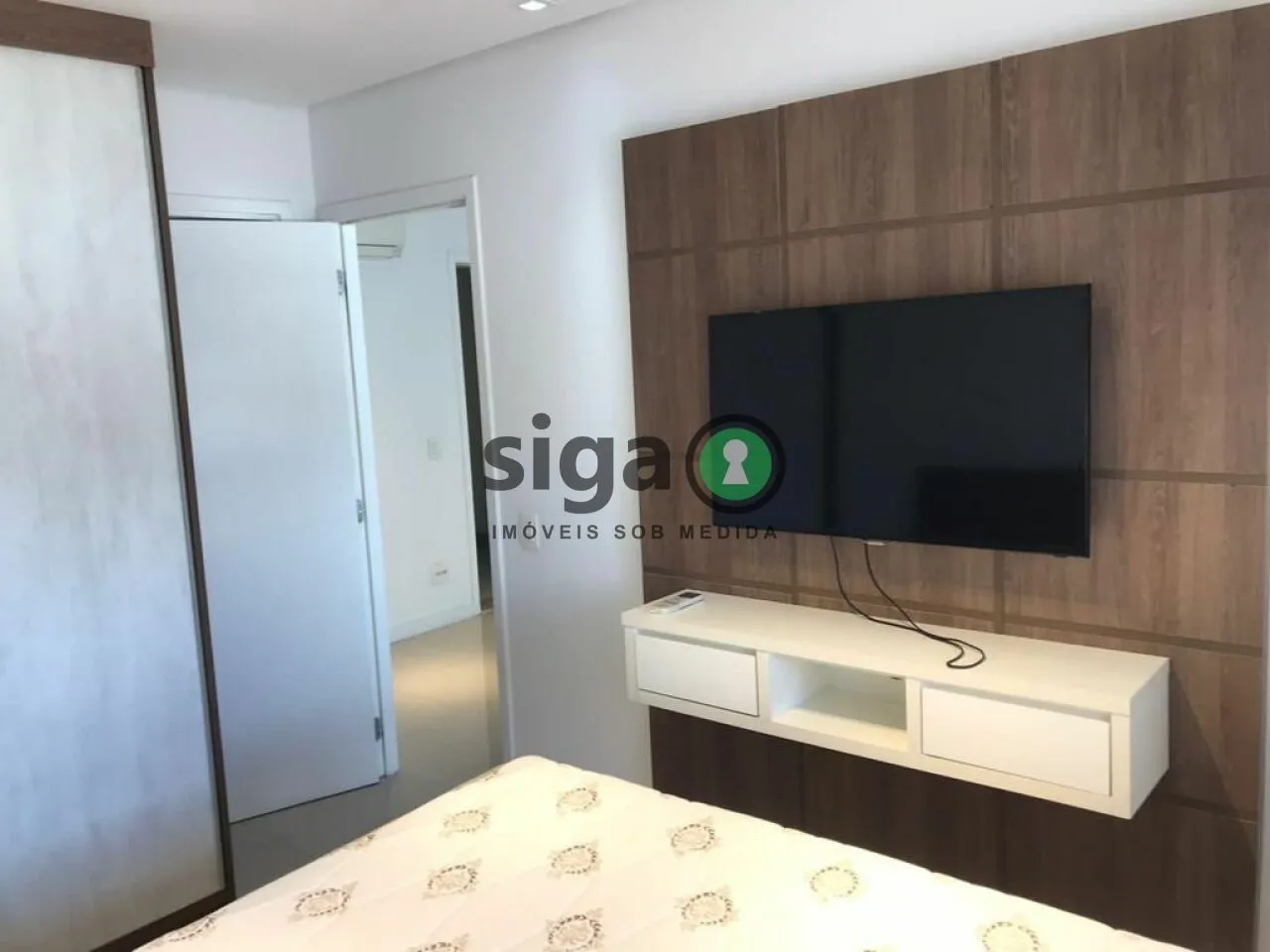Imagem APARTAMENTO MOBILIADO COM 1 DORMITORIO PARA LOCAÇÃO NO BROOKLIN