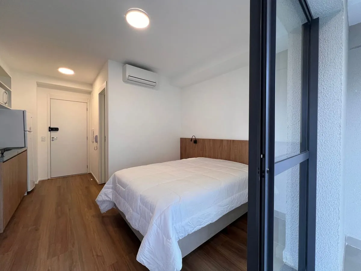 Imagem Apartamento com 1 Quarto para alugar, 24m² - Brooklin