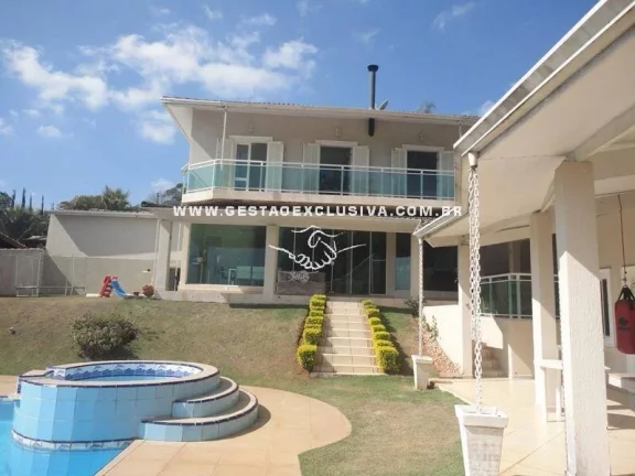 Imagem CHÁCARA Condomínio 4 Suítes, Piscina com bar molhado Campo de Futebol.