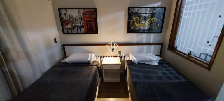 Imagem Flat disponível para venda no Flat Poeta Drummond, com 28m², 1 dormitório e 1 vaga de garagem