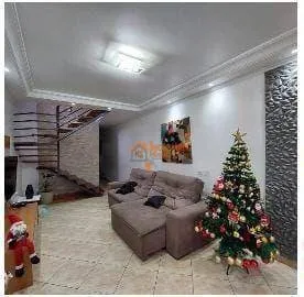 Imagem Sobrado com 3 dormitórios à venda, 120 m² por R$ 799.900,00 - Jardim Santa Mena - Guarulhos/SP