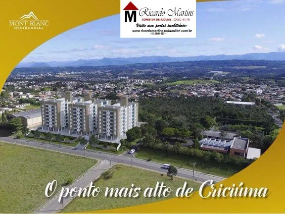 Imagem Apartamento com 2 Quartos à Venda,  em Vera Cruz - Criciúma
