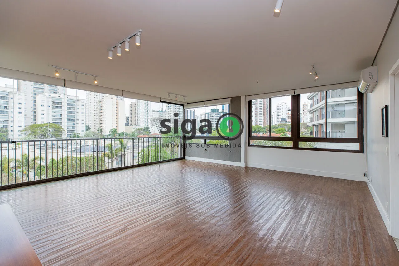 Imagem Apartamento alto padrão no Simmetria Campo Belo - 157 m² - 3 suítes - 2 vagas