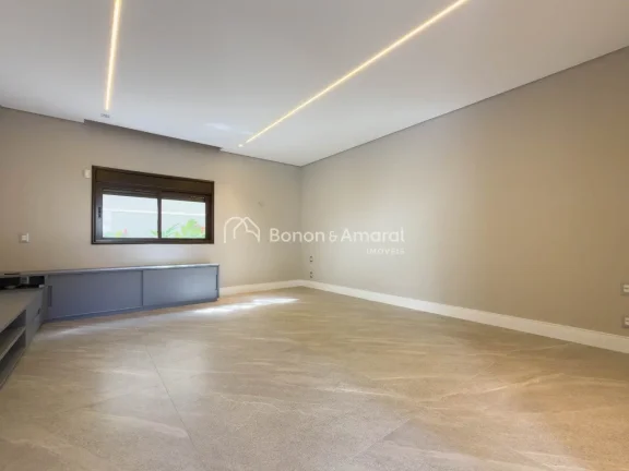Imagem Casa de alto padrão à venda no Alphaville Campinas, com 4 suítes, ambientes amplos e excelente im...
