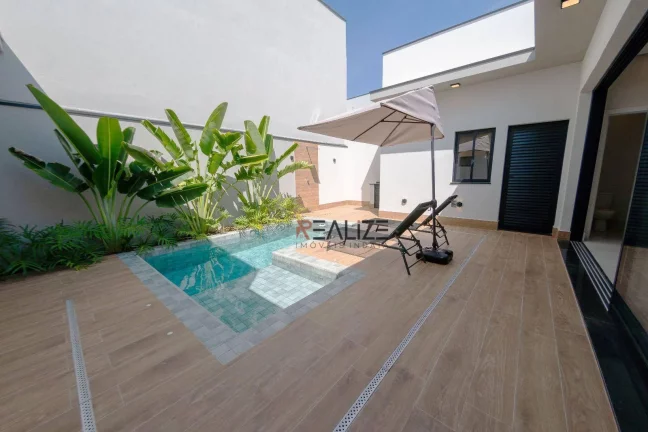 Imagem Casa de esquina com 3 suítes e escritório – A venda R$1.690.000 – Condomínio Fechado em Indaiatuba/SP