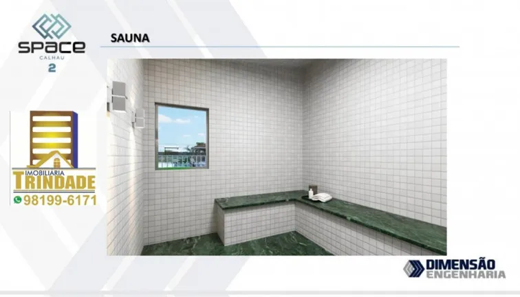 Imagem Apartamento com 2 Quartos à Venda, 59 m² em Parque Athenas - São Luís