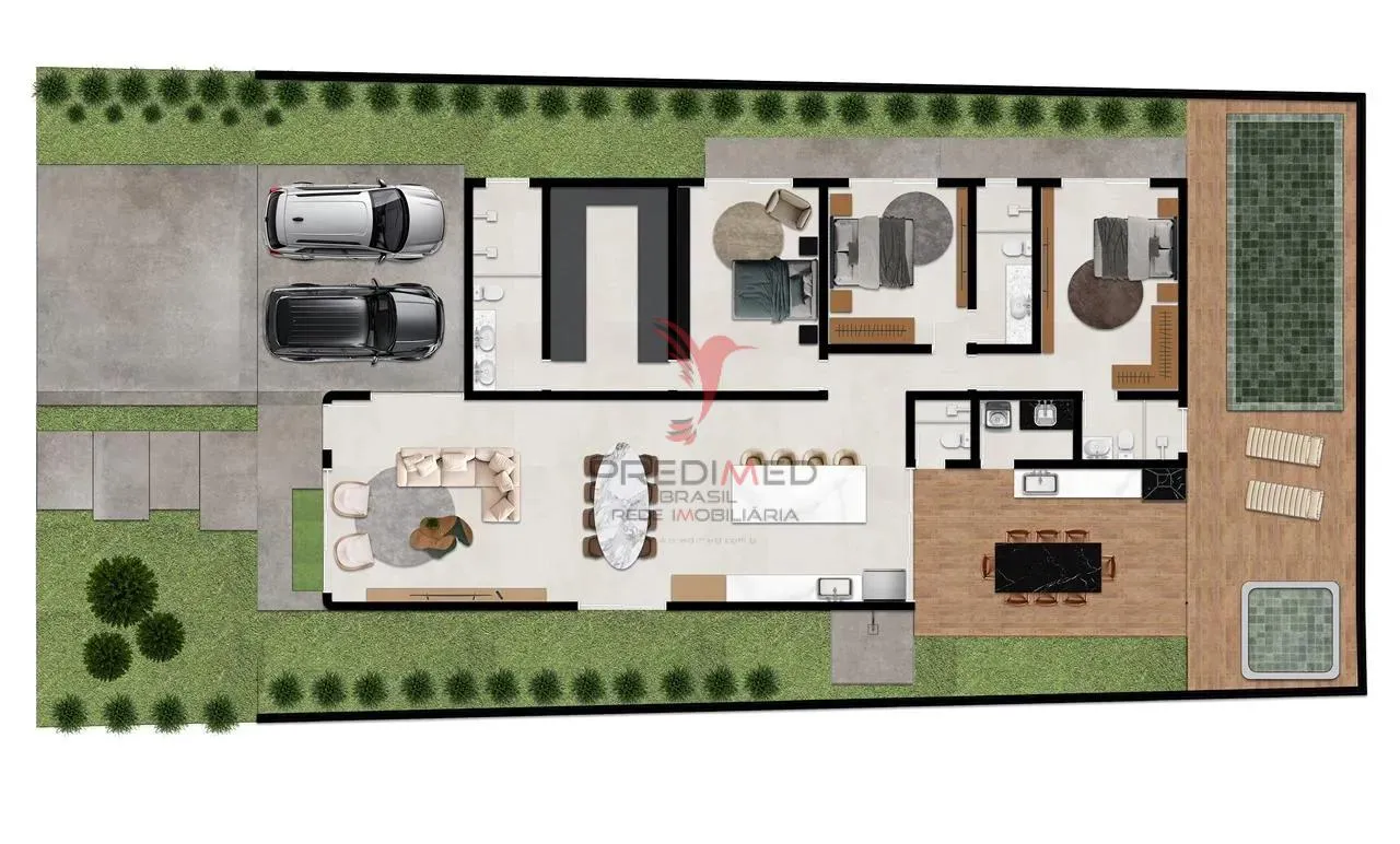 Imagem Linda casa em condominio