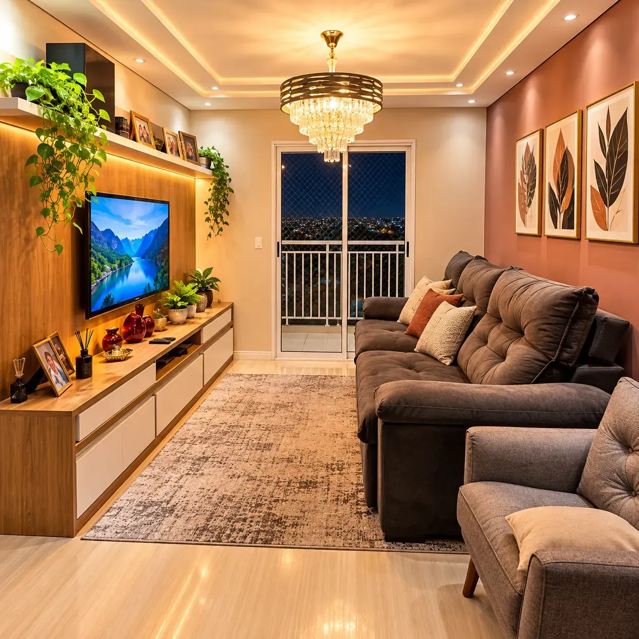 Imagem Apartamento à venda - Área útil 72 m2 com 3 dormitórios - 2 vagas - Residencial Morada dos Pinheiros